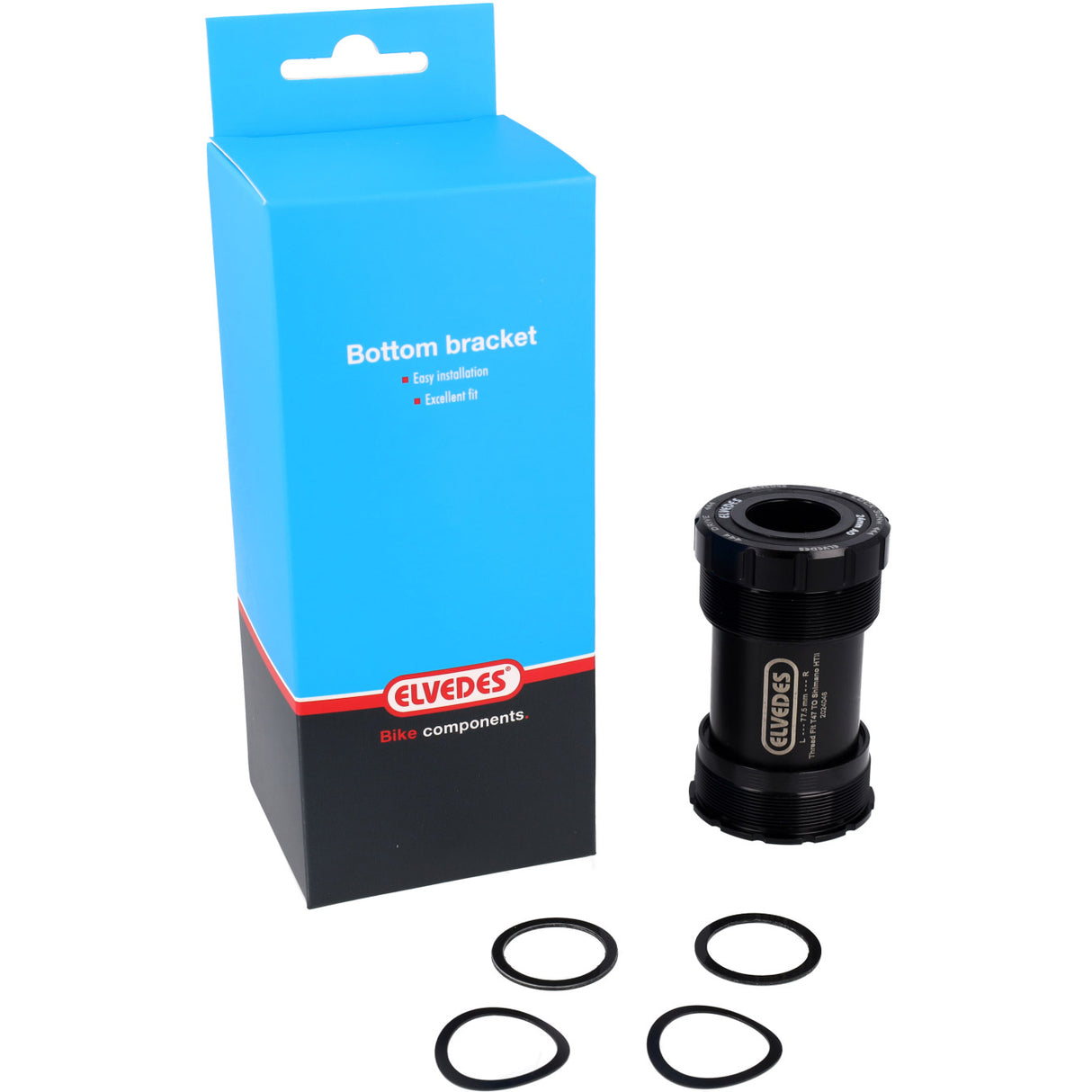 Elvedes Tretlagergewinde passend für T47A (Cervélo) für 24-mm-Shimano