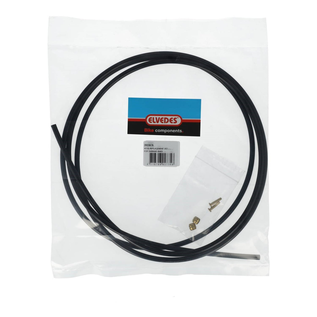 ELVEDES Remlang Shimano BH59 Extra flexibles 2m schwarz