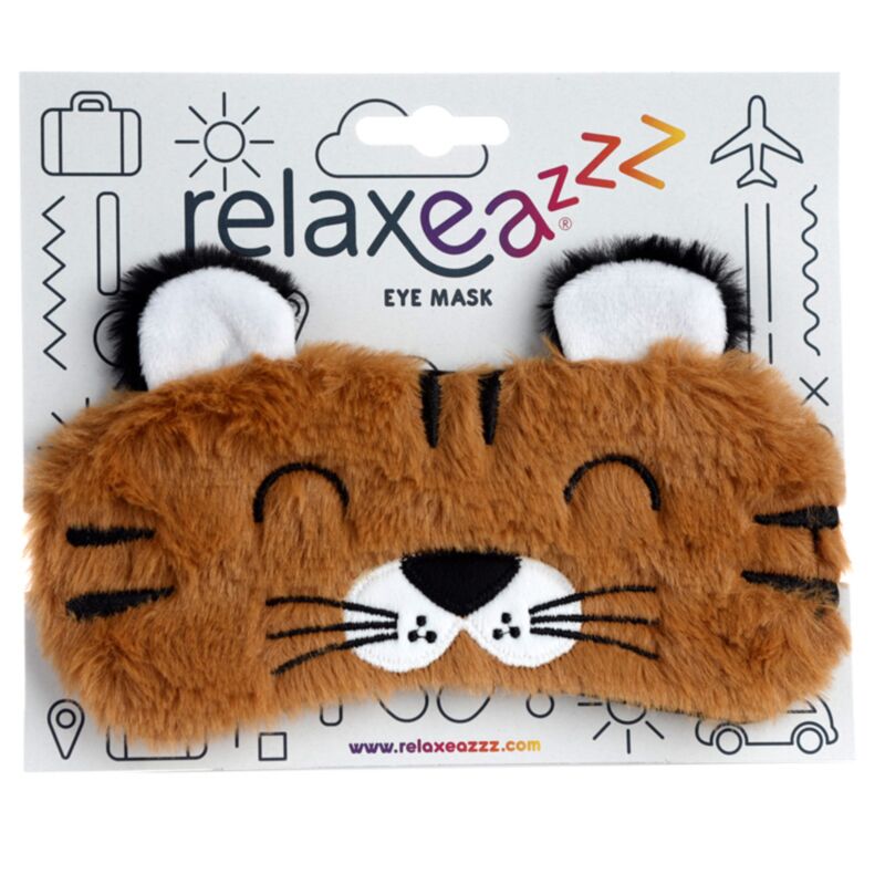 Plüsch-Adoramals-Tiger-Schlafmaske
