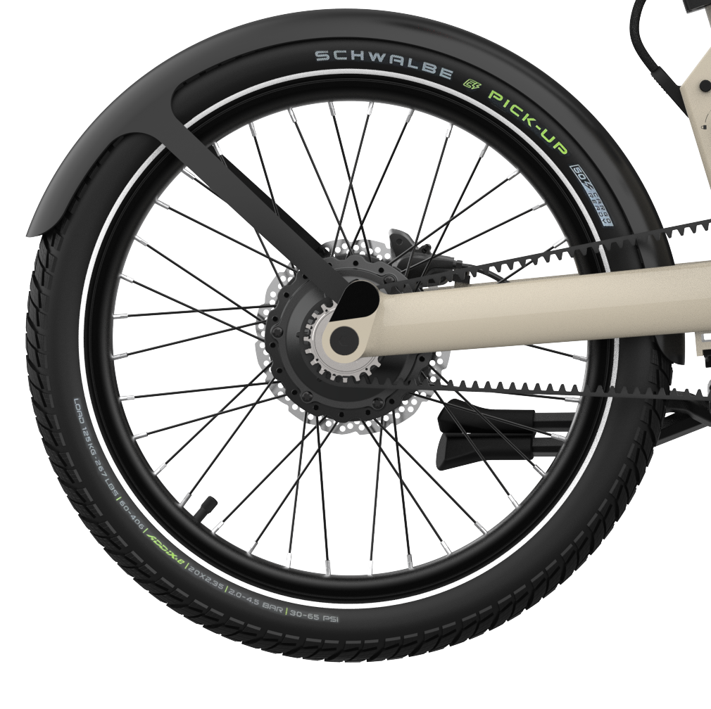 Uto eovolt Hinterrad Bafang Dual Speed Pro20 schwarz