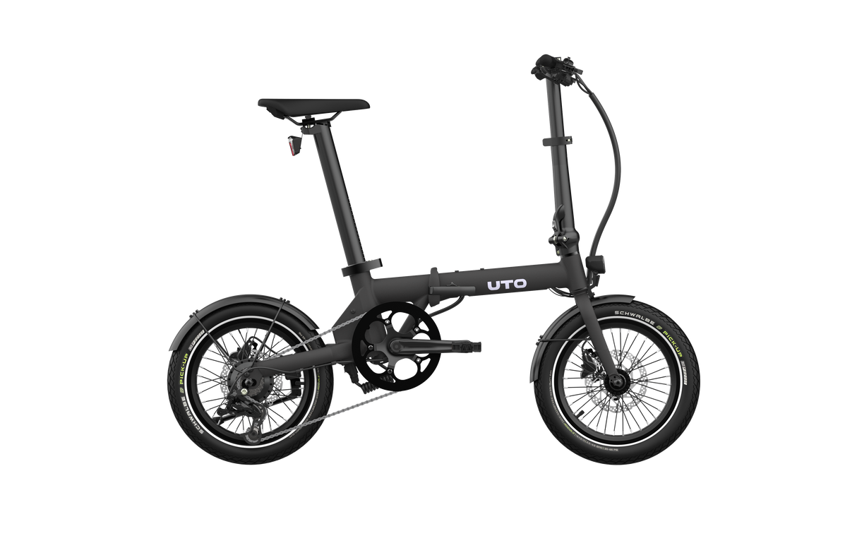 Uto elektrisches Faltrad OG16 V0 schwarz