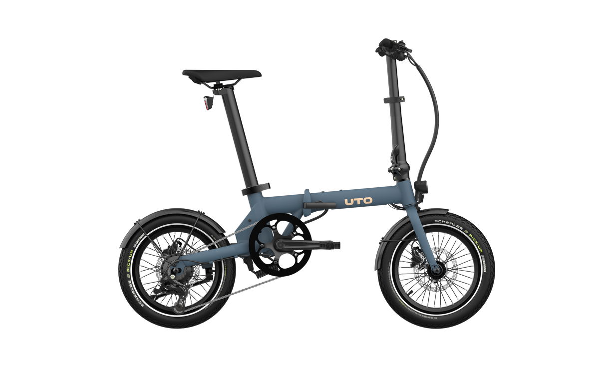 Uto elektrisches Faltrad og16 v0 blau