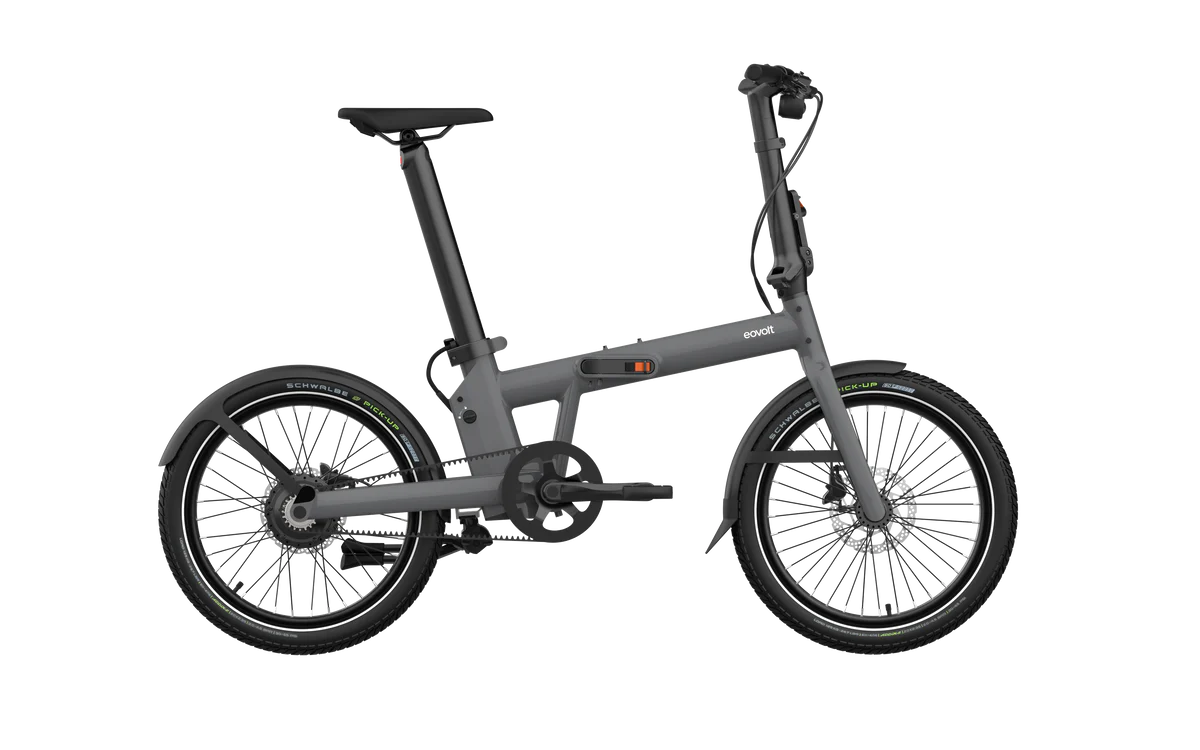 Eovolt elektrisches Faltrad Nachmittag Pro 20 v1 grau