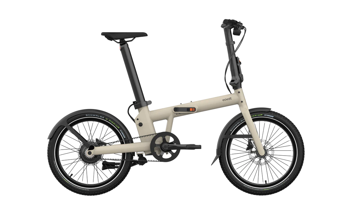 Eovolt elektrisches Faltrad Nachmittag Pro 20 v0 Taupe