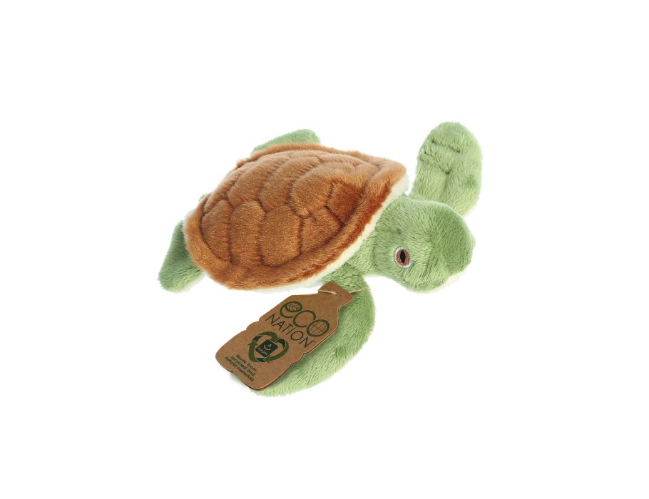 Eco Nation Plüsch Umarmung - Mini - Schildkröte - 13 cm