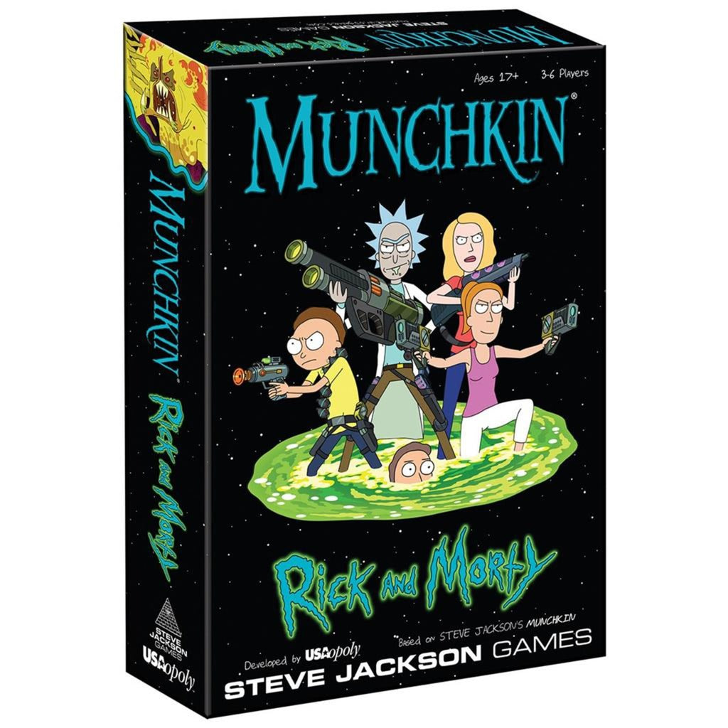 Europäisches Spielernetzwerk Munchkin: Rick und Morty