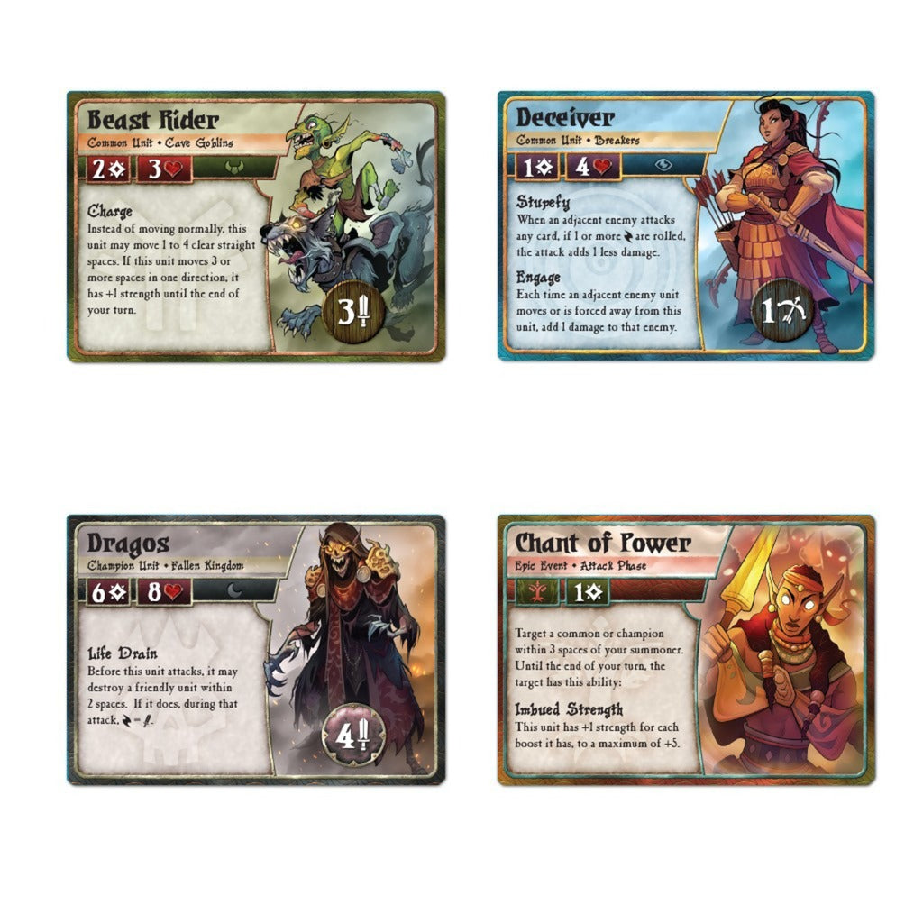 Europäisches Spielernetzwerk Summoner Wars: Set zweite Auflage