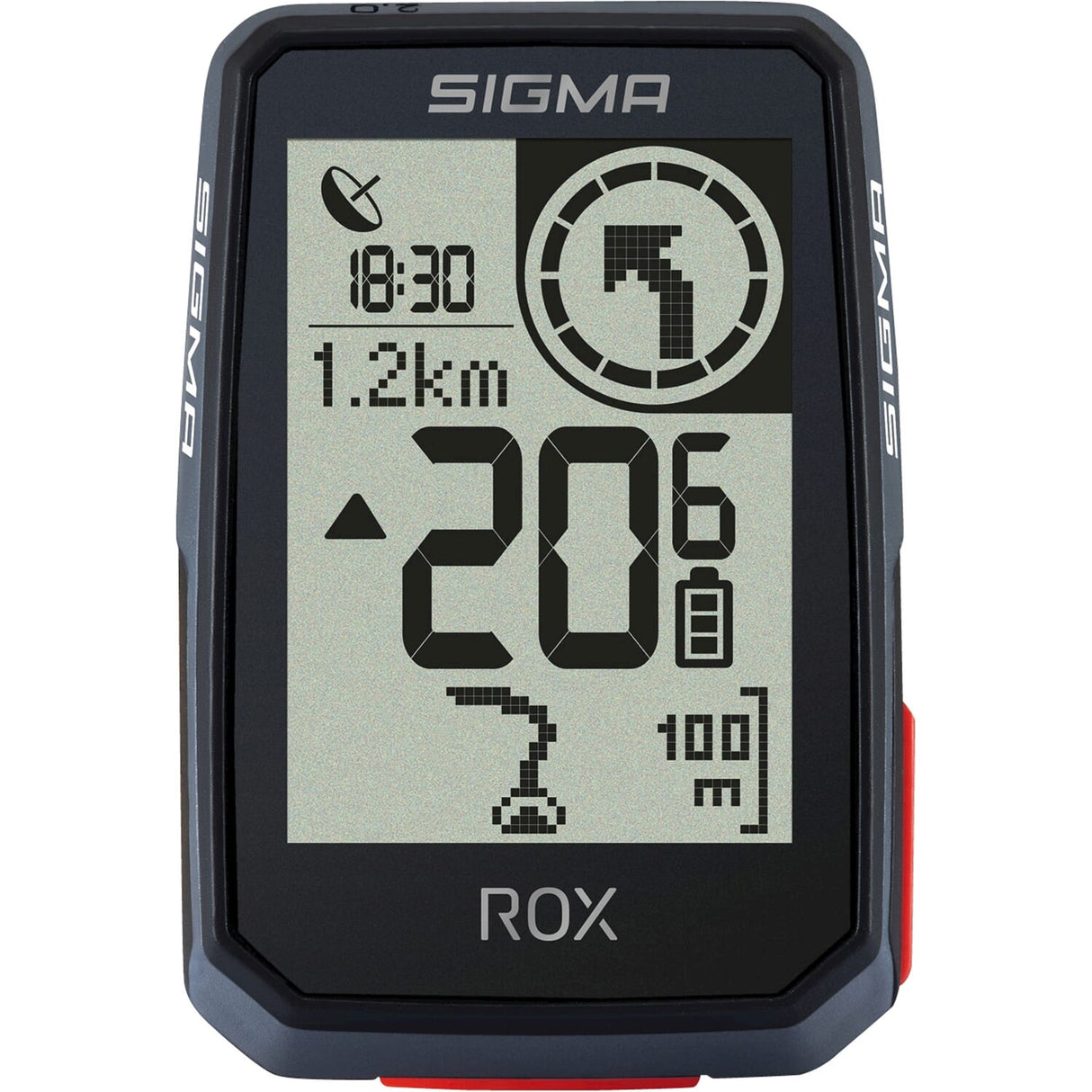 Sigma Sport GPS-Fahrradcomputer Rox 2.0 Endurance schwarz