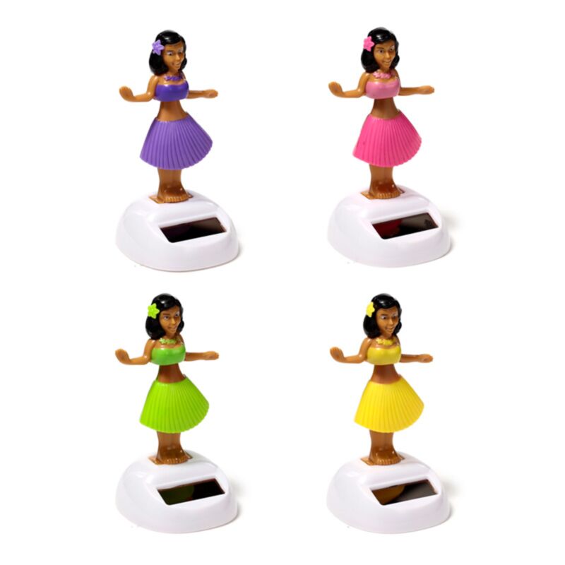 Hula-Mädchen-Solarzellen-Solarkumpelfigur