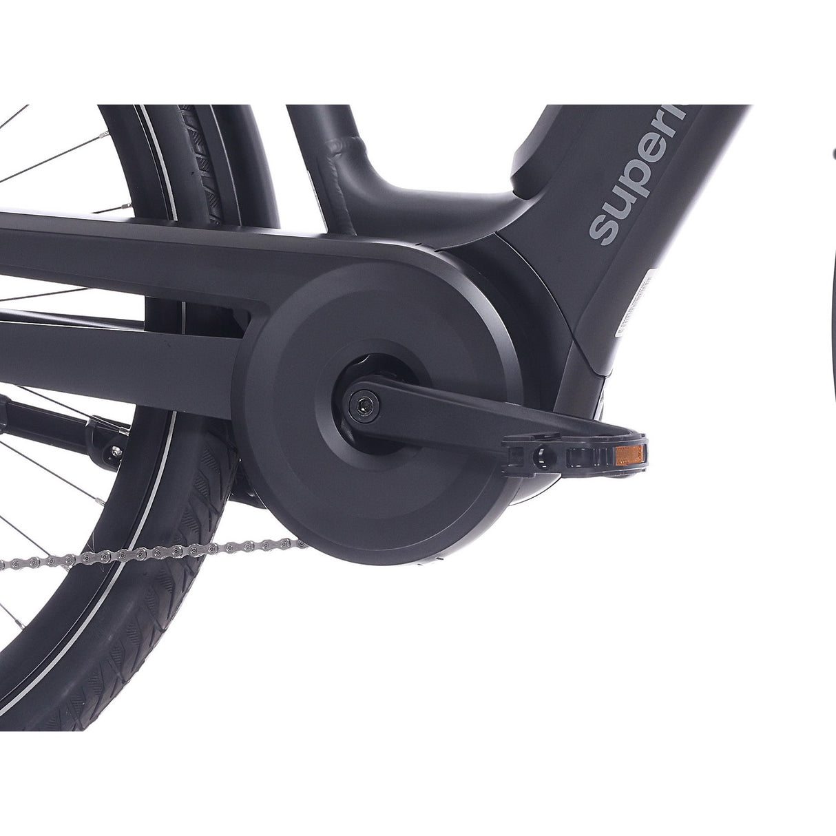 Superior E-Tour Eway 6.4 700cx46cm mattschwarz