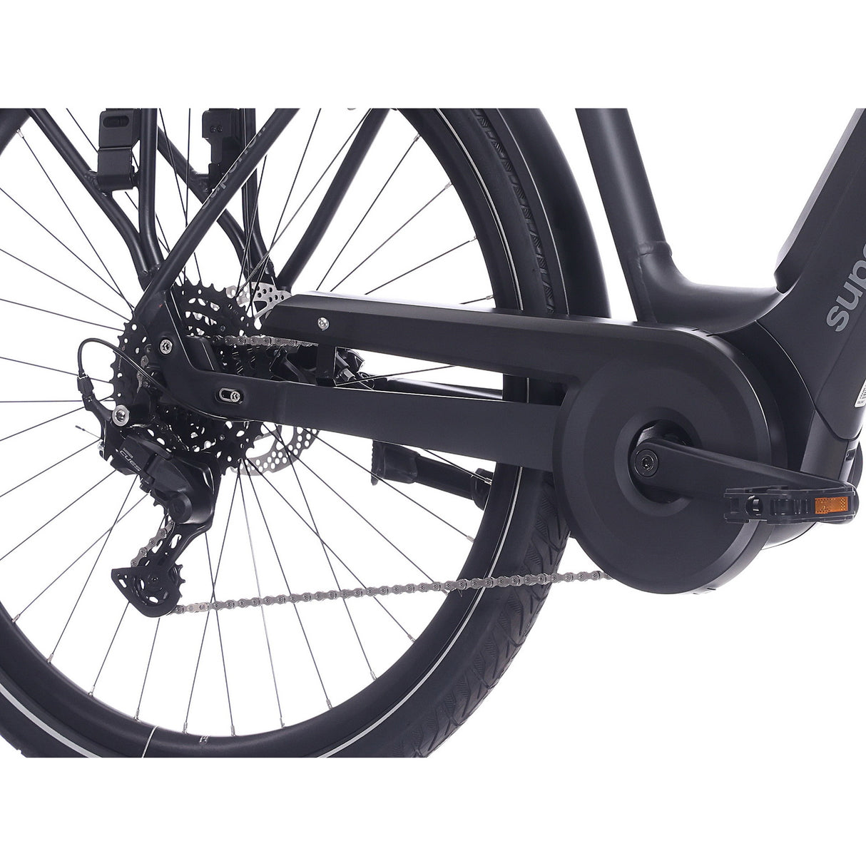 Superior E-Tour Eway 6.4 700cx58cm mattschwarz