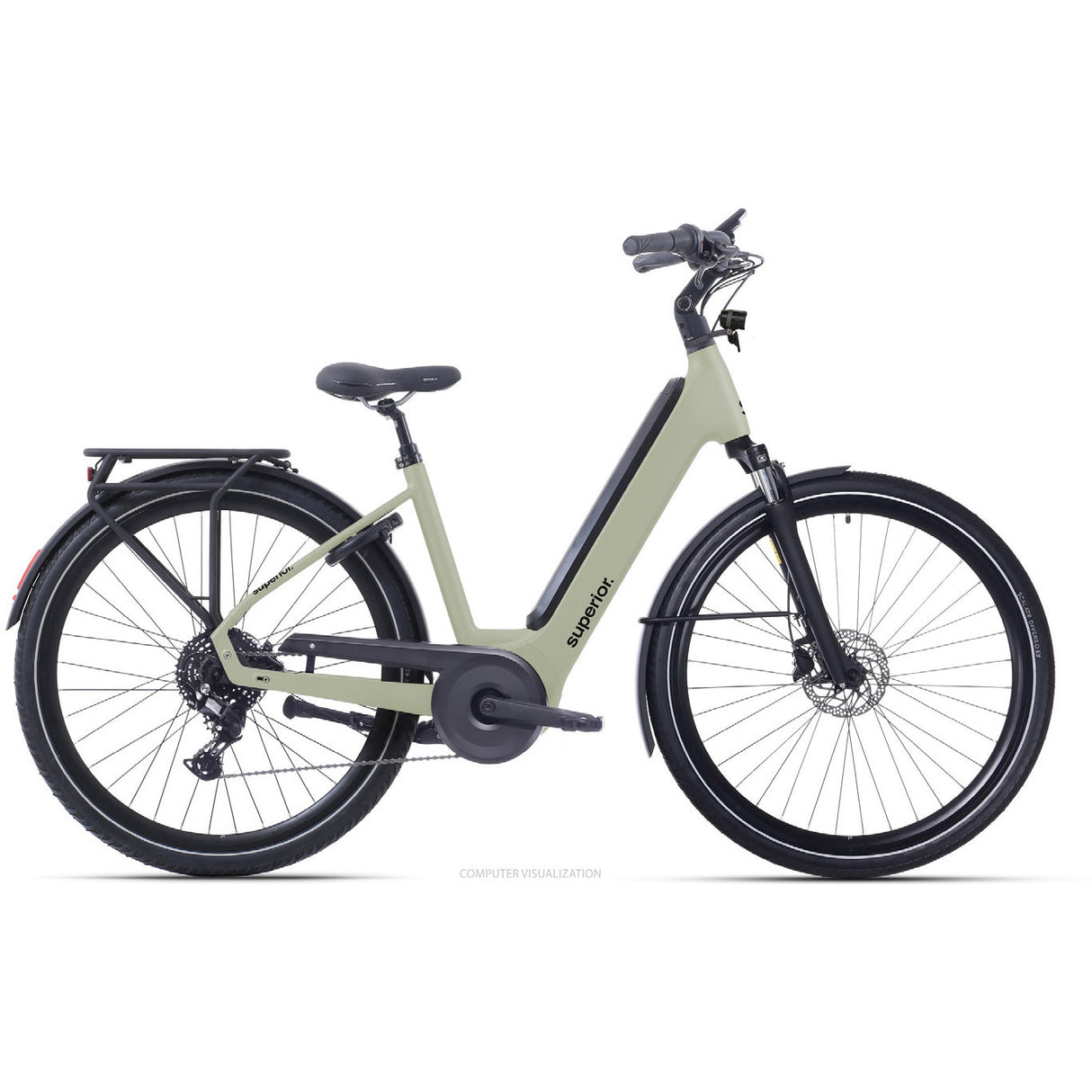 Superior eway 6.4 46cm(s) gloss soft green 500wh
