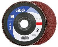 Cibo Fächerschleifscheibe 125mm co 60 flach oben | 10 Stück