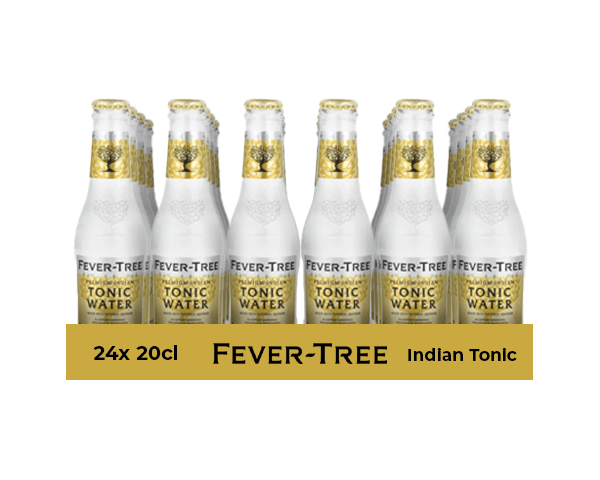 Fever tree indian tonic (24x 20cl)