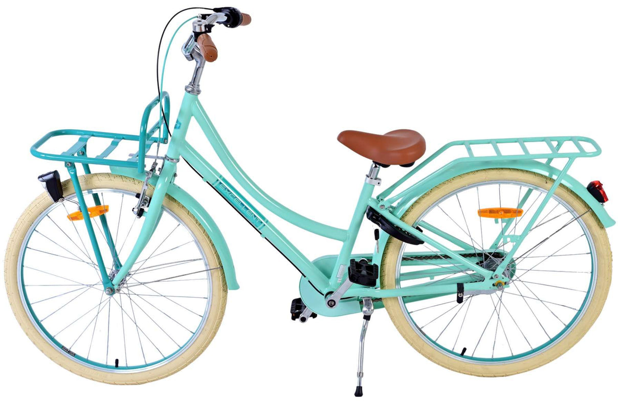 Volare Excellent Kinderfahrrad – Mädchen – 24 Zoll – Grün – 3 Gänge