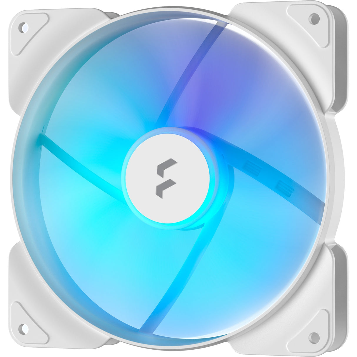 Fraktales Design fraktaler Designaspekt 14 RGB weißer Rahmen