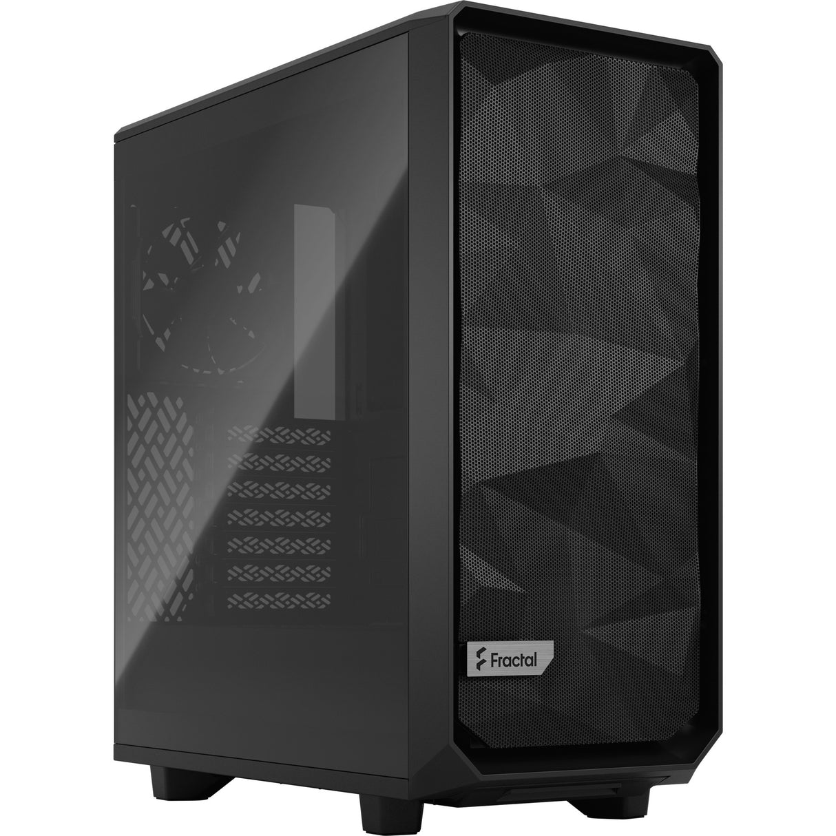 Fraktales Design meshify 2 kompaktes leuchtendem Glas