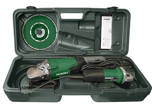 Hikoki Winkelschleifer-Set G23SW2+G13SR4(S)+Diamantklingen
