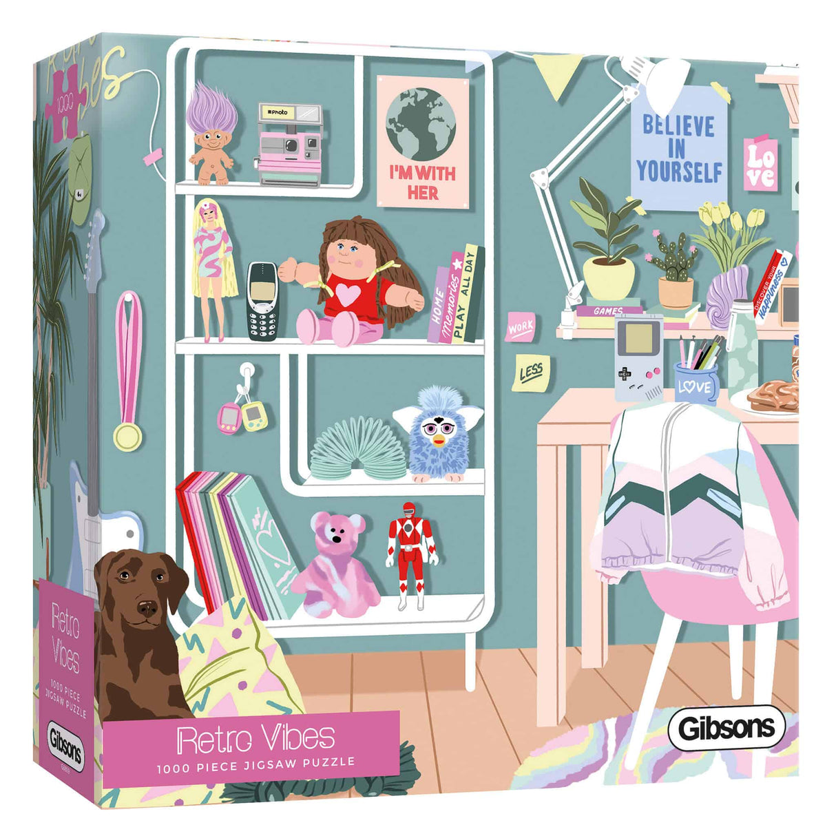 Gibsons Puzzle – Retro-Vibes – 1000 Teile