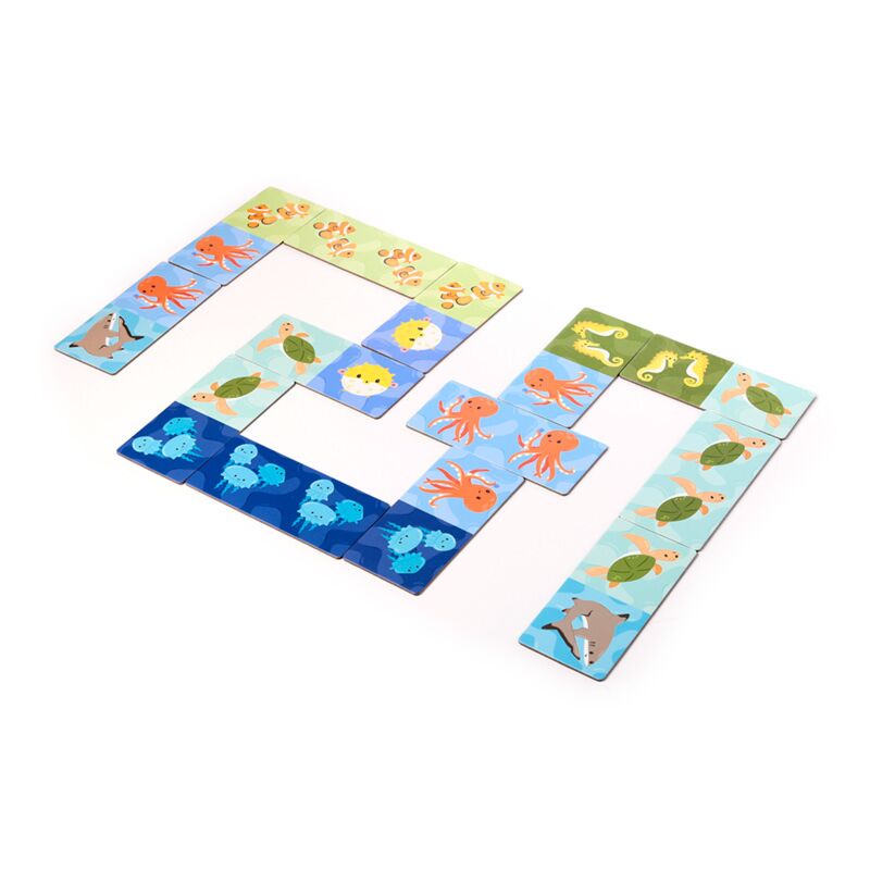 Mariniverse-Domino-Set für Kinder