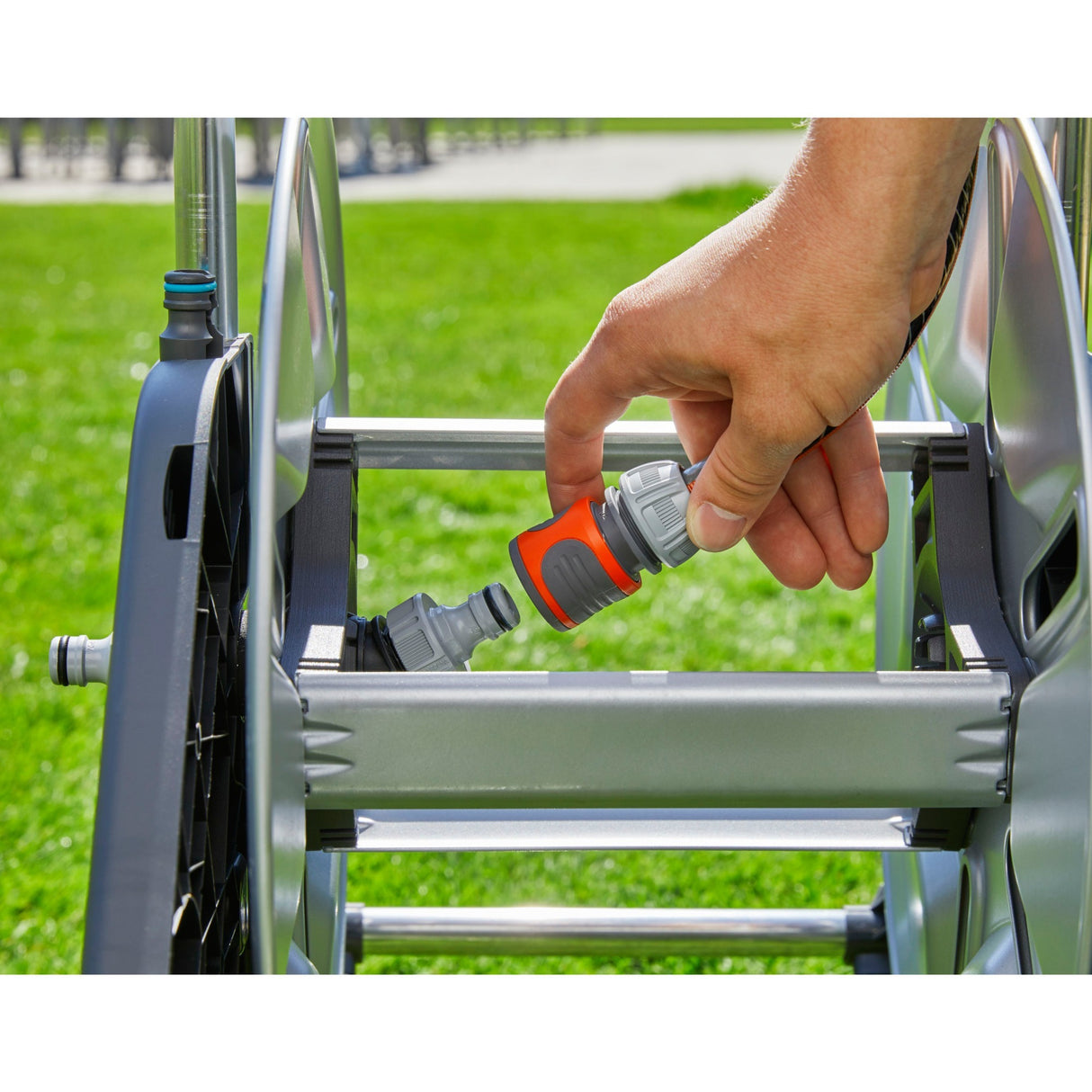 Gardena Gardena Snake Car Aquaroll m Metall