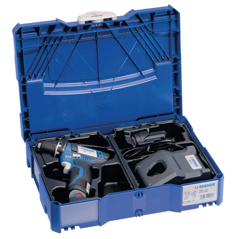 Berner Schraubbohrer 12V 2.0ah im Koffer