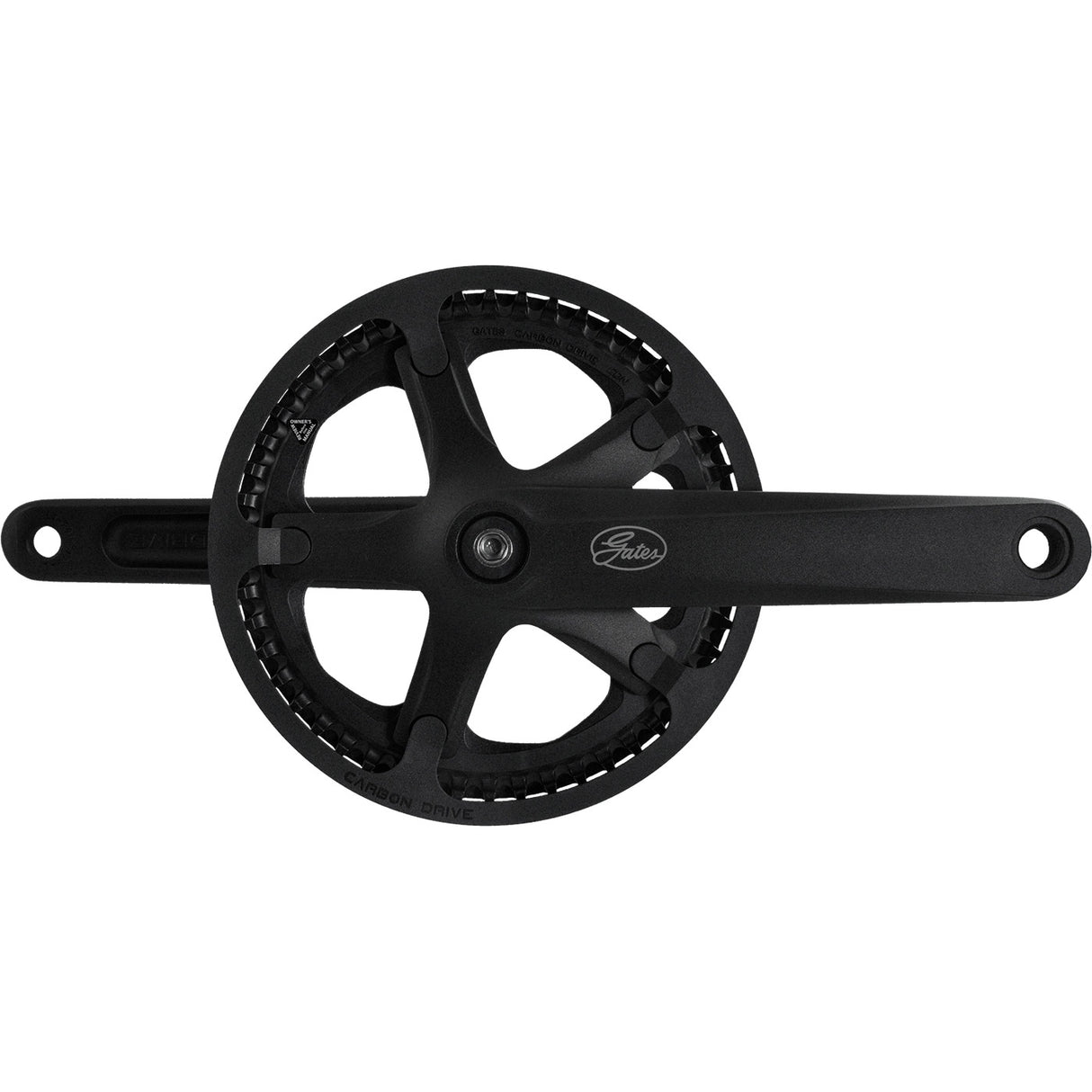 Gates Kurbelgarnitur CDN S150 50t 175mm PVC-Schutzkante schwarz