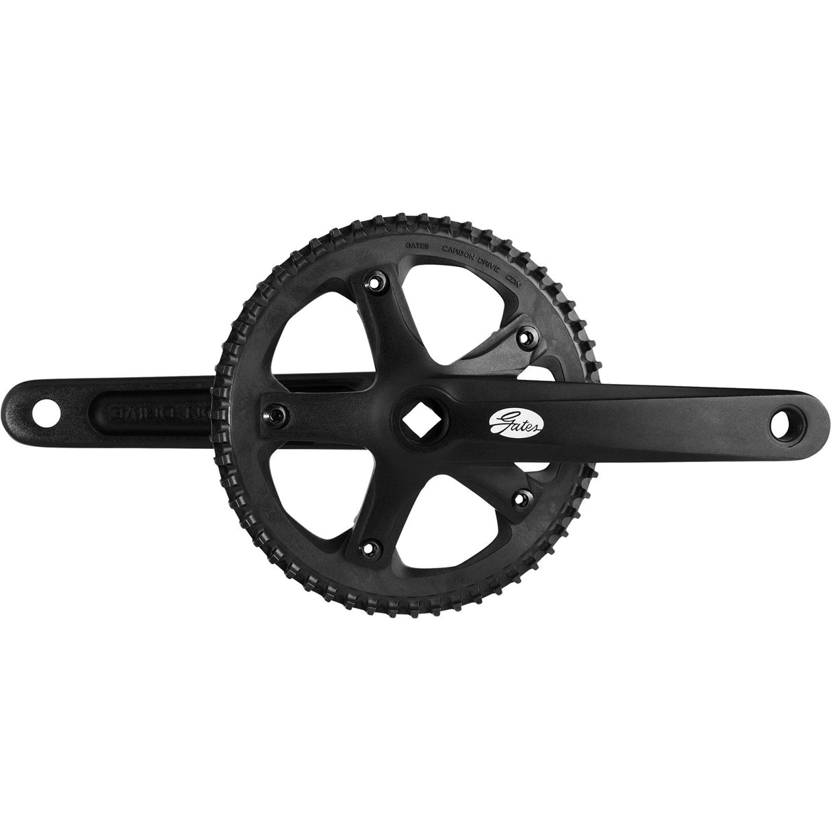 Gates Kurbelgarnitur CDN S150 55t 175mm ohne Schutzkante schwarz.