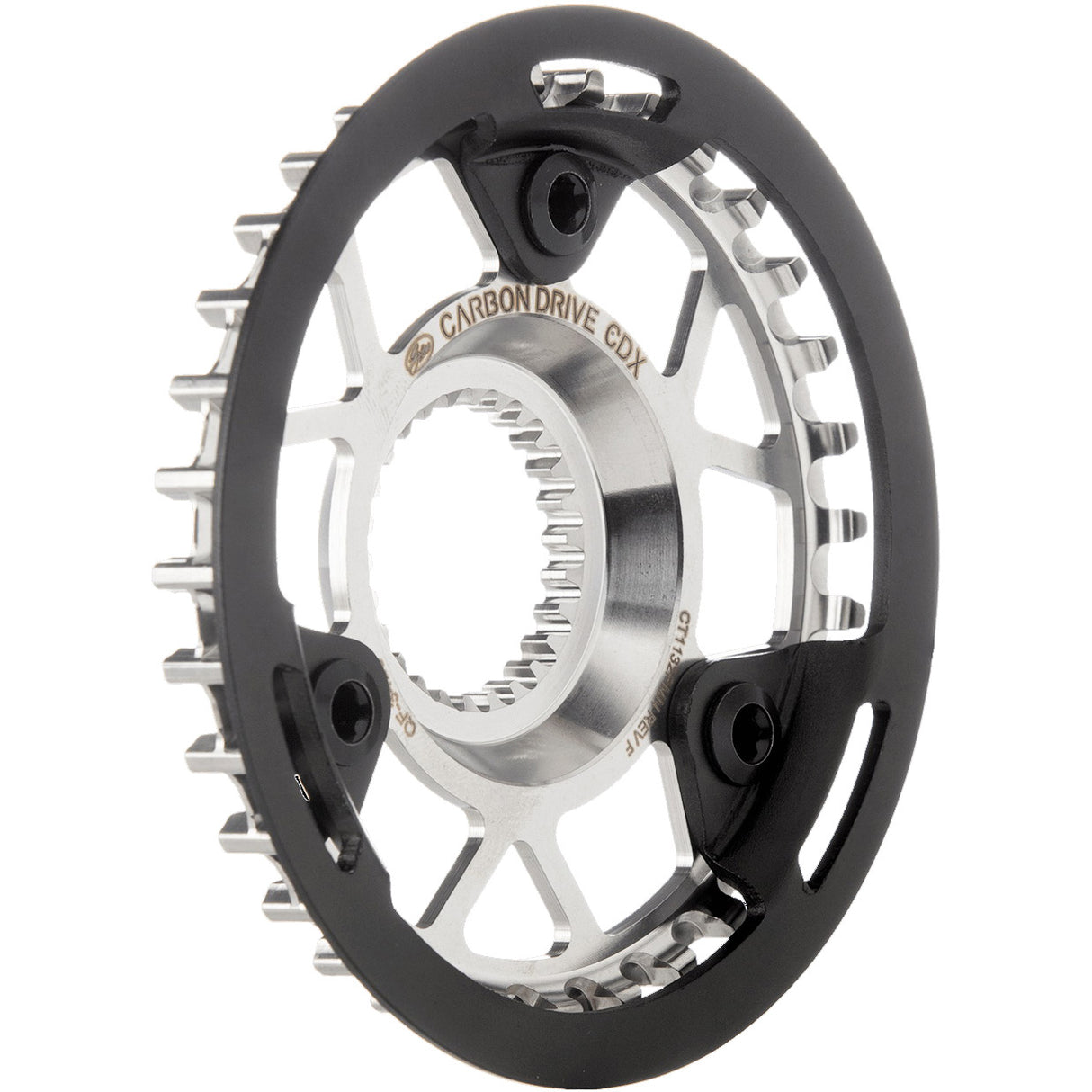 Vorderes Kettenrad mit Carbonantrieb, CDX-Ritzel