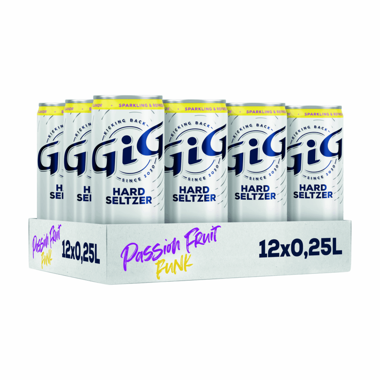 Gig Hard Seltzer Passionfruit Funk Dose (12x 25cl)