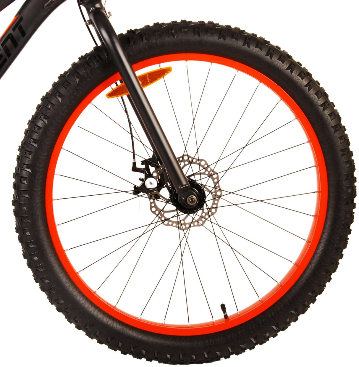 Volare Gradient Kinderfahrrad – Jungen – 26 Zoll – Schwarz Orange – 7 Gänge – Prime Collection