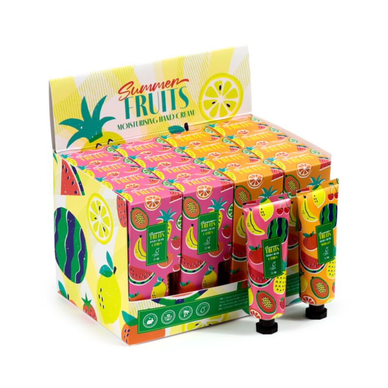 Feuchtigkeitsspendende Handcreme mit Sommerfrüchten, 75 ml