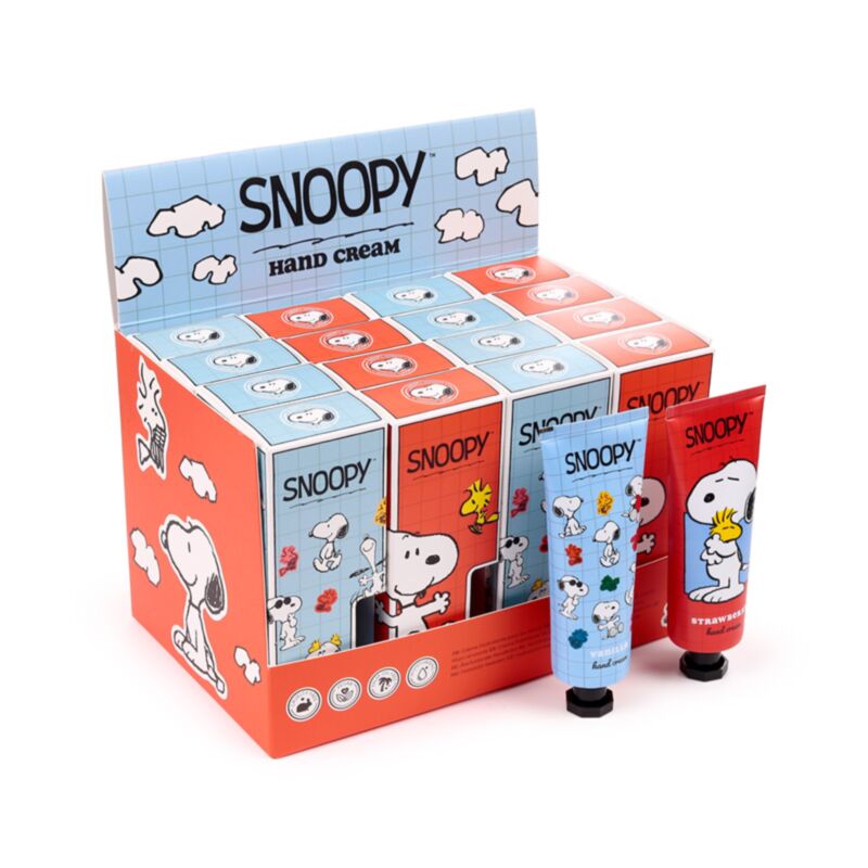 Union Peanuts Snoopy Woodstock feuchtigkeitsspendende Handcreme 75 ml