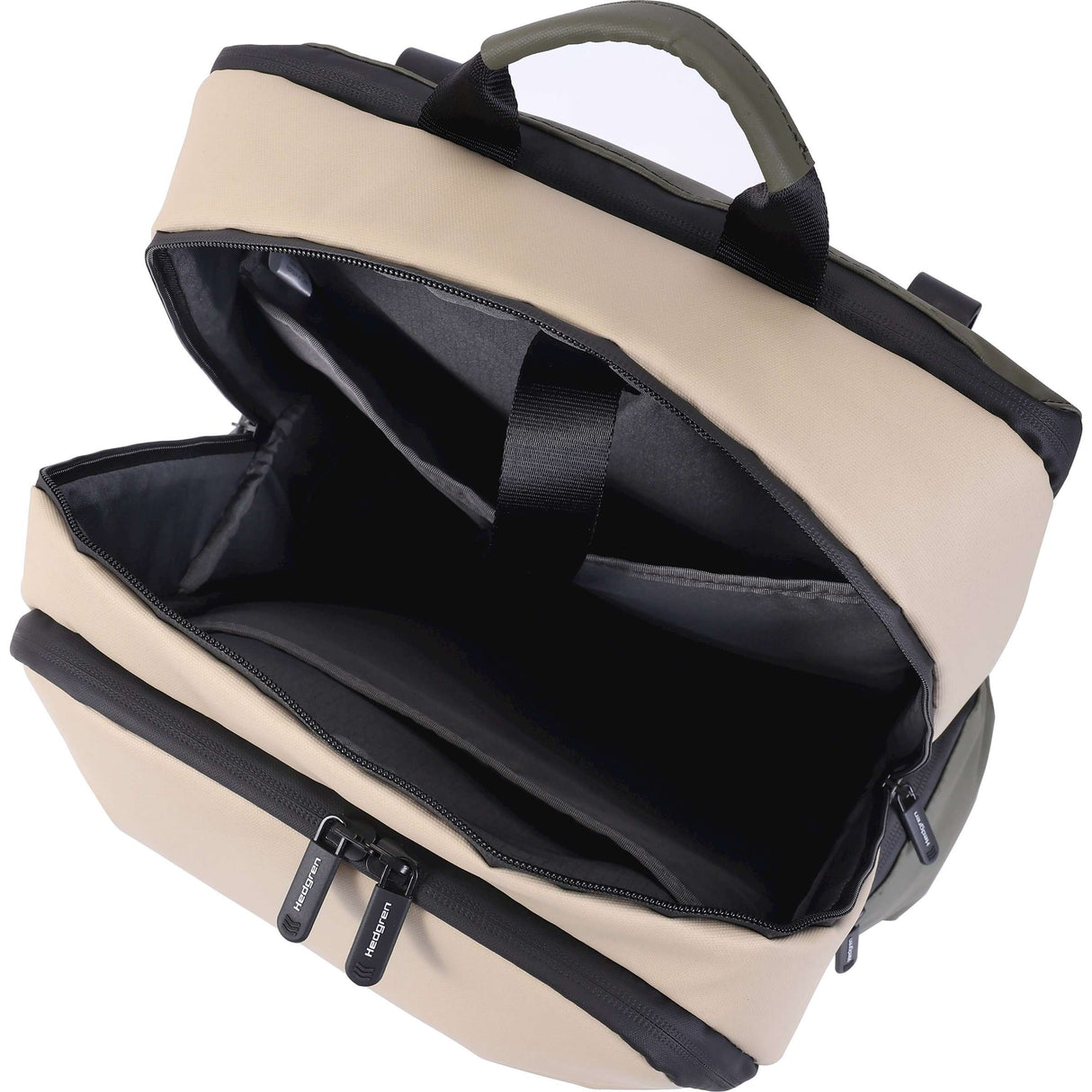 Hedgren PUSE BIKE VORSCHALTER 15.6L BEIGE OLIVE
