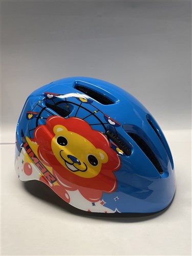 Limar Kinderhelm S 46-52cm Happy Lion Blau