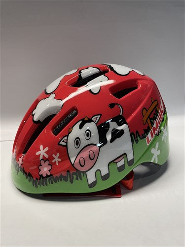 Limar Kinderhelm S 46-52cm rot grasrot