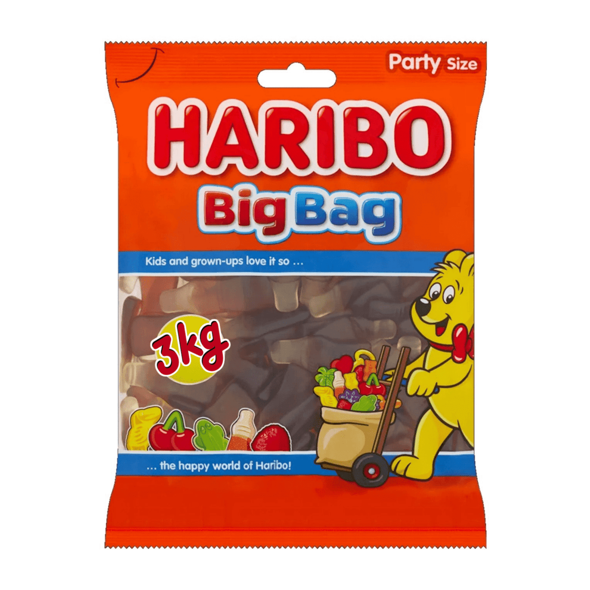 Haribo Happy Cola Flaschen groß (3kg)