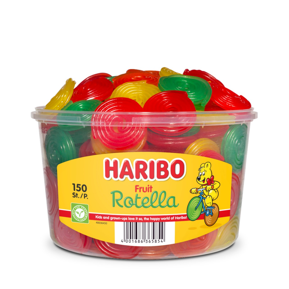 Haribo-Fruchtrotella (150 Stück)