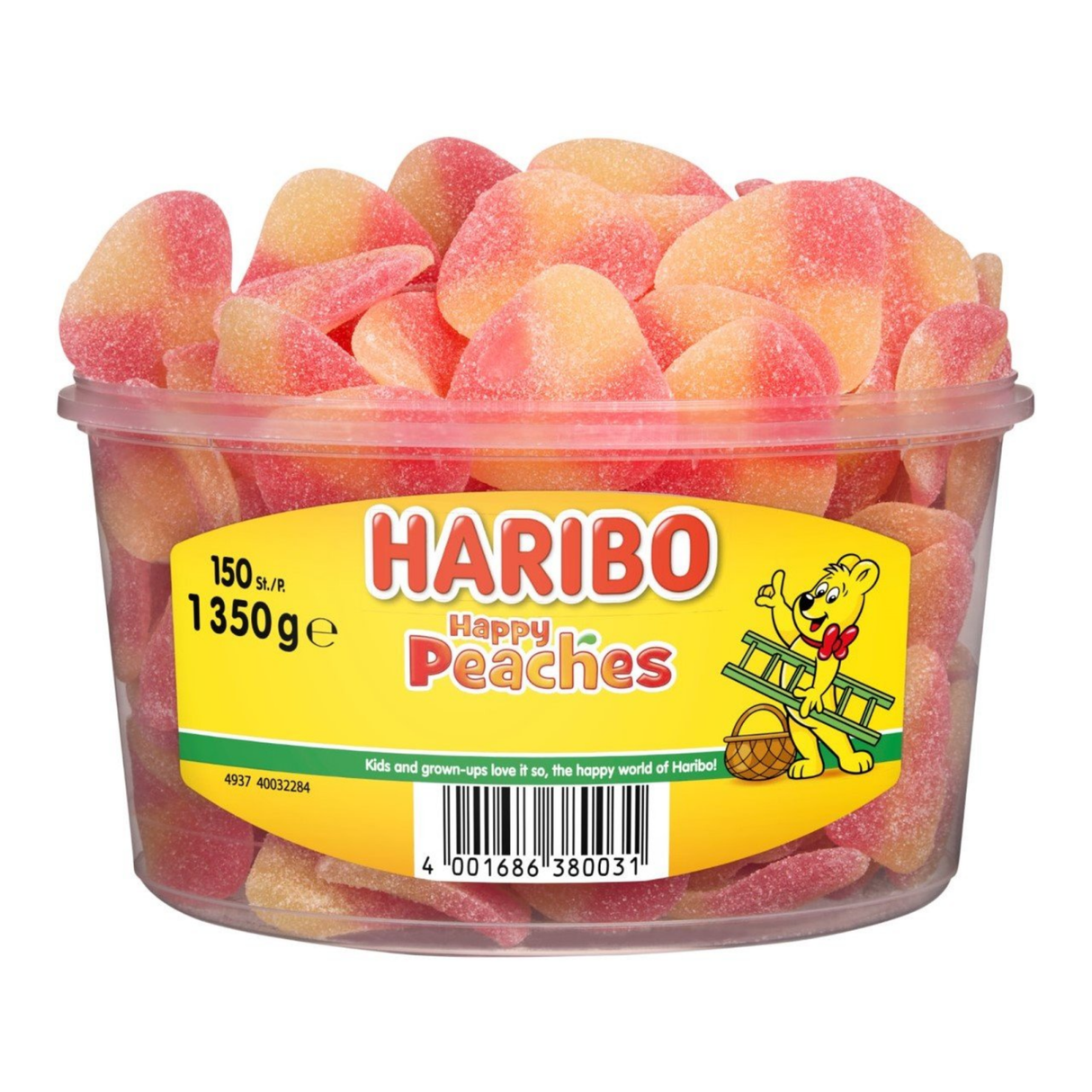 Haribo-Pfirsiche (150 Stück)