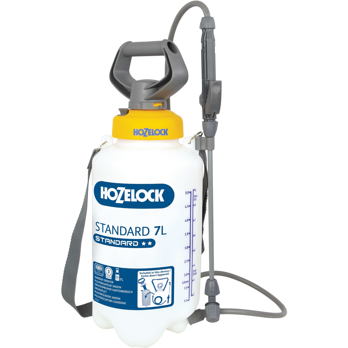 Hozelock Standard 7 Liter Drucksprühgerät