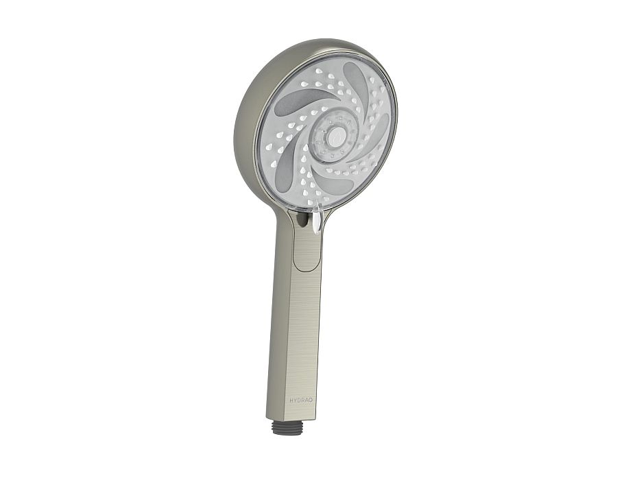 Hydrao Wasser - sparsamer Duschkopf - Aloe Bulle Nickel