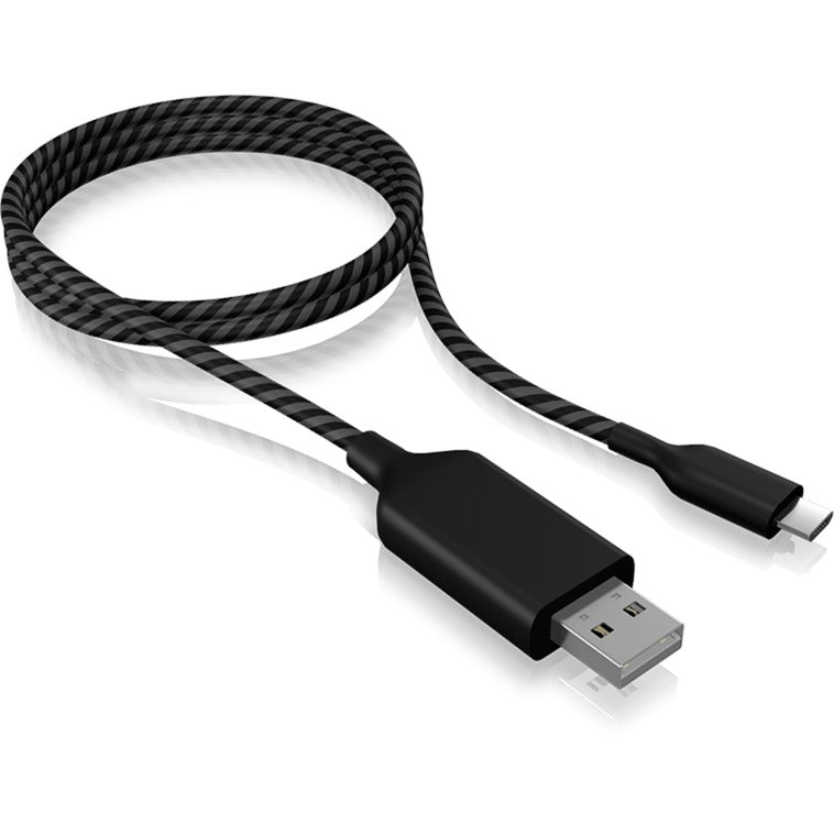 Icy Box Icy Box IB-CB023EL USB-A zu Micro-USB-B-B-Elektroluminesce