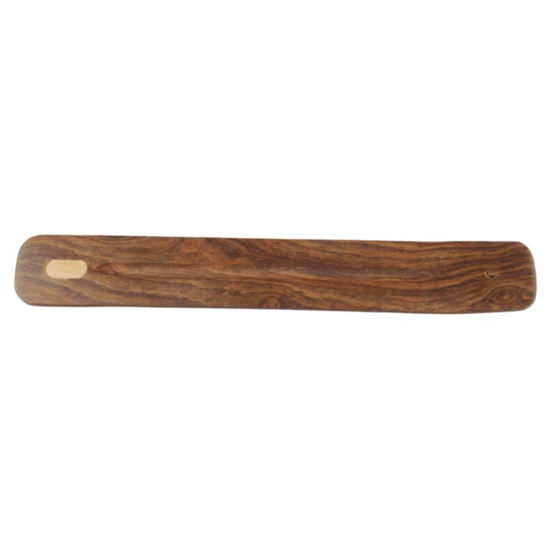 Helle Holzfarbe – Räucherstäbchenhalter aus Mangoholz