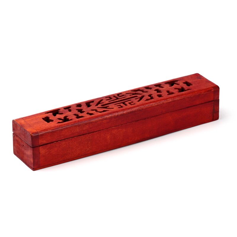 Räucherstäbchenhalter aus Mangoholz