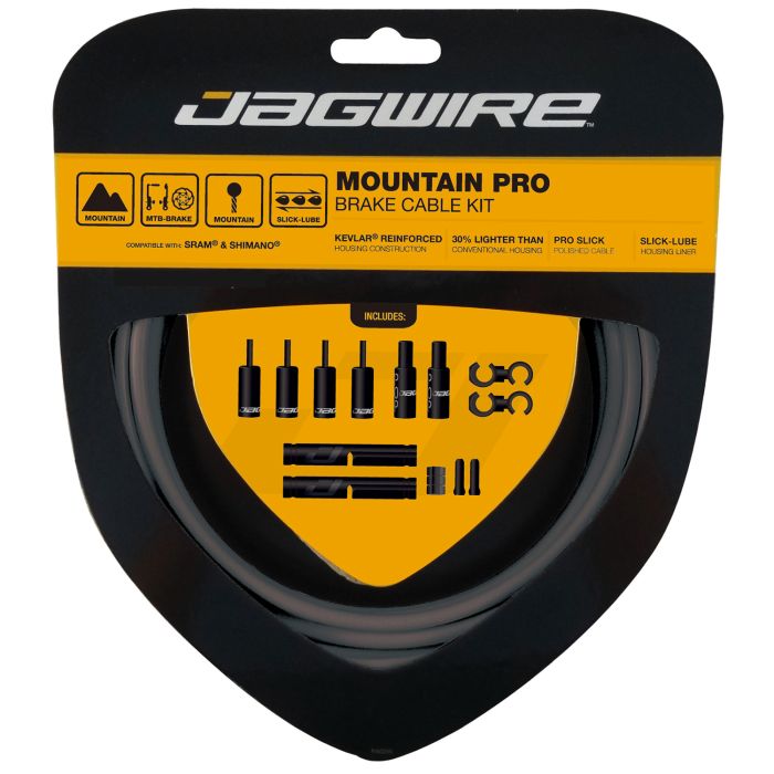 Jagwire Mountain Pro Bremsenset – Eisgrau