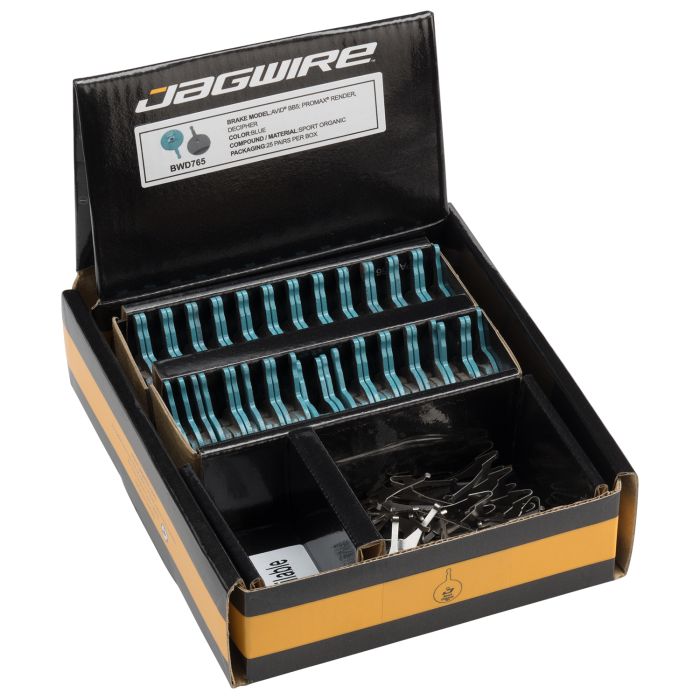 Jagwire Sport Bio-Scheibenbremsbelag – Werkstatt (25 Paar) – Avid (BB5)