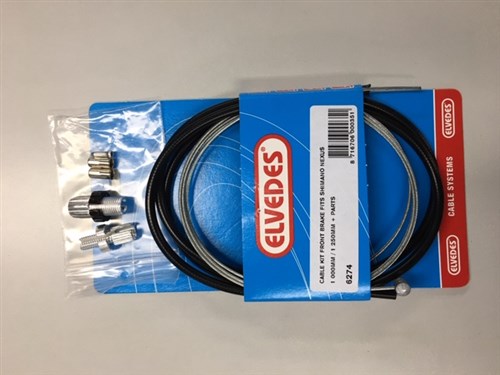 Elvedes für Bremskabel Nexus schwarz 6274