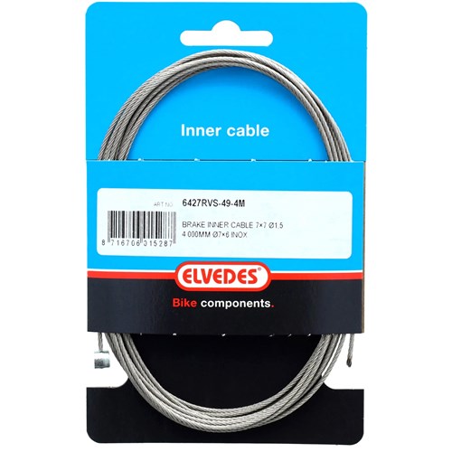 Elvedes Bremsinnenkabel Tonne 4 Meter 49 Drähte 6427rvs-49-4m