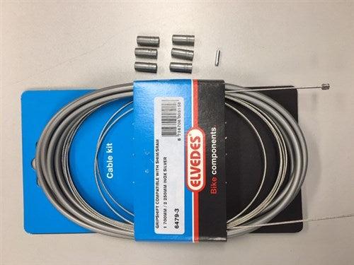 Getriebekabel Set 3 - Geschwindigkeitsflügel Nexus 1700 2250 mm Edelstahl - Silber (auf der Karte)