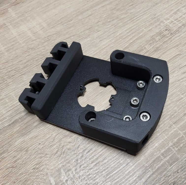 Qibbel-Lufthalterung für Ahs-M-Kabel entlang der Gabel 1 1 8